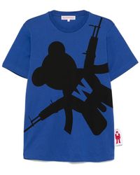 Walter Van Beirendonck - Shadow Teddy T-Shirt - Lyst