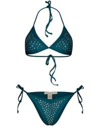 Paramidonna - Livia Swarovsky Crystal-Embellished Bikini - Lyst