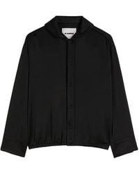 Jil Sander - Hemd Mit Rundem Kragen - Lyst