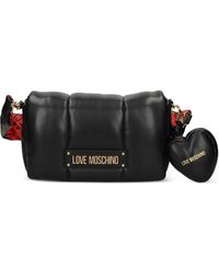 Love Moschino - ハートチャーム ショルダーバッグ - Lyst