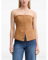 A.L.C. - Strapless Darted Top - Lyst
