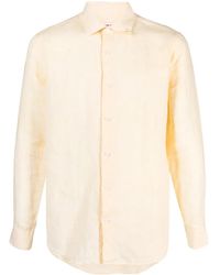 Orlebar Brown - Giles Long-Sleeve Linen Shirt - Lyst