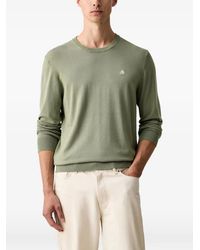 Scotch & Soda - Logo-Embroidered Crew-Neck Sweater - Lyst