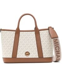 Michael Kors - Kleine Luisa Satchel-Tasche Mit Monogramm - Lyst