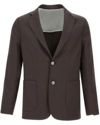 Barba Napoli - Blazer À Design Texturé - Lyst
