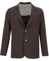 Barba Napoli - Blazer de lana - Lyst