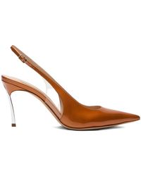 Casadei - Superblade Slingback Pumps - Lyst