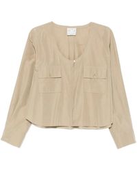 forte_forte - Cotton Blend Blouse - Lyst