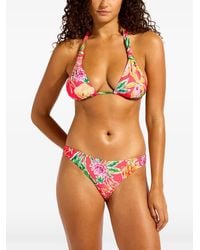 Seafolly - Hothouse Hipster Floral-Print Bikini Bottoms - Lyst
