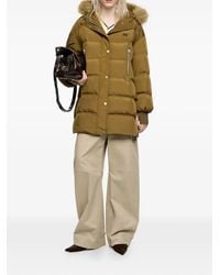 Bimba Y Lola - Hooded Puffer Coat - Lyst