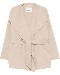 Isabel Marant - Abrigo Ceaton Con Cinturón Y Cuello De Esmoquin - Lyst