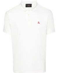 Peuterey - Poloshirt Mit Logo-Stickerei - Lyst