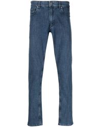 Lardini - Mid-wash Slim-fit Jeans - Lyst