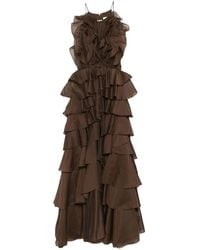 Aje. - Cleo Ruffled Gown - Lyst
