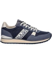 Napapijri - Cosmos Logo-Print Panelled Sneakers - Lyst