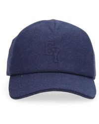 Eleventy - Logo-Embroidered Touch-Strap Baseball Cap - Lyst