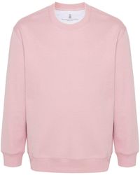 Brunello Cucinelli - Cotton Jersey Sweatshirt - Lyst
