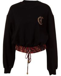Just Cavalli - Klassisches Sweatshirt - Lyst