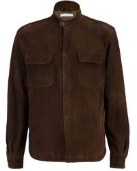 Boglioli - Flap-Pocket Suede Jacket - Lyst