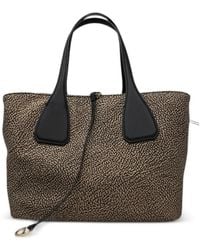 Borbonese - Sac Porté Épaule Imprimé - Lyst
