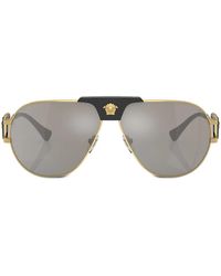 Versace - Special Project Aviator-Frame Sunglasses - Lyst