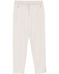 Eleventy - Pantalon À Lien De Resserrage - Lyst
