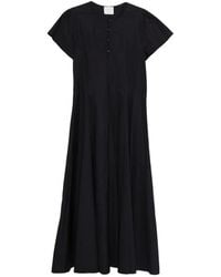 forte_forte - Buttoned Midi Dress - Lyst