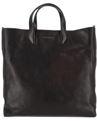 Orciani - Work Lagoon Leather Tote Bag - Lyst