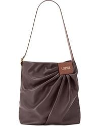 Loewe - Draped Shoulder Bag - Lyst
