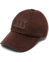 Max Mara - Baseballkappe Mit Logo-Patch - Lyst