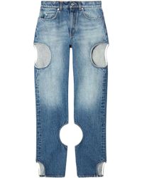 Off-White c/o Virgil Abloh - Gerade Meteor Jeans - Lyst