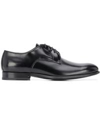 Dell'Oglio - Lace-Up Derby Leather Shoes - Lyst
