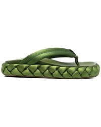 Le Silla - Aiko Satin Sandals - Lyst