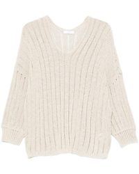 Fedeli - Open-Knit Sweater - Lyst