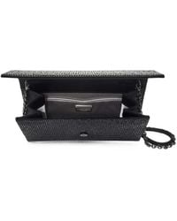 Judith Leiber - Pochette À Ornements En Cristal Et Bride En Chaîne - Lyst
