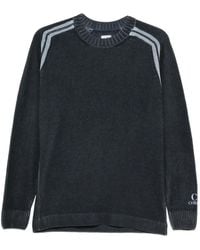 C.P. Company - Cotton Chenille Double Dyed Crewneck Sweater - Lyst