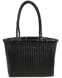 Dragon Diffusion - Small B Weave Leather Tote Bag - Lyst