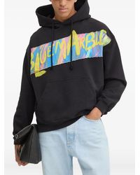 Bluemarble - Logo-Print Hoodie - Lyst