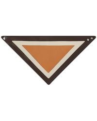RETORI - Bufanda De Piel De Borrego Con Diseño Colour Block - Lyst