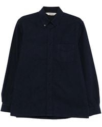 Aspesi - Long-Sleeve Button-Down Shirt - Lyst