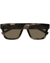 Gucci - Lunettes De Soleil À Effet Écailles De Tortue - Lyst