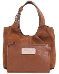 Coccinelle - C-Easy Suede Tote Bag - Lyst