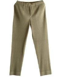 Homme Plissé Issey Miyake - Pleated Straight-Leg Trousers - Lyst