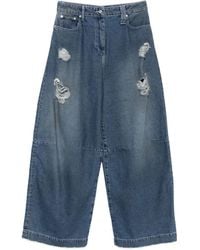 Simone Rocha - Distressed Puddle Jeans - Lyst