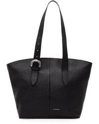 Coccinelle - Buckle-Detail Pebbled-Leather Tote Bag - Lyst