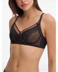 Chantelle - Semi-Transparenter Pulp Play Bh Mit Querstreifen - Lyst
