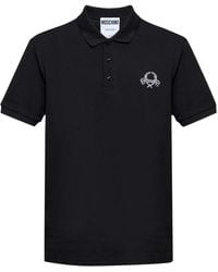 Moschino - Polo De Manga Corta - Lyst