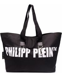 Philipp Plein - Bolso shopper con logo estampado - Lyst