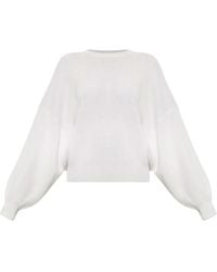 Lisa Yang - Veira Balloon-Sleeve Sweater - Lyst