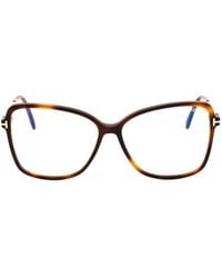 Tom Ford - Eckige Oversized-Brille - Lyst